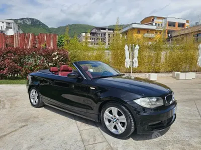 Usata BMW 118 Cabriolet 143 CV (105 kW) 2008 Nero Cabrio