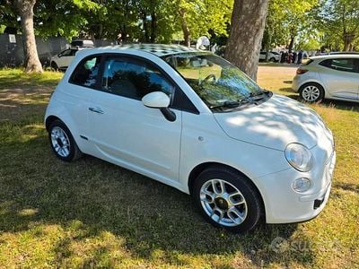 Usata Fiat 500 Sport 69 CV (50 kW) 2009 Bianco Cabrio