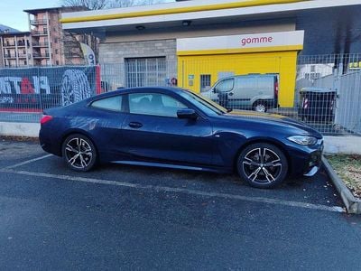Usata BMW 420 Sport Line 190 CV (139 kW) 2021 Blu/azzurro Coupé