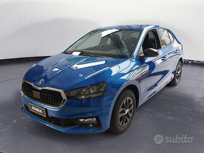 Usata Skoda Fabia 80 CV (58 kW) 2024 Blu Utilitaria