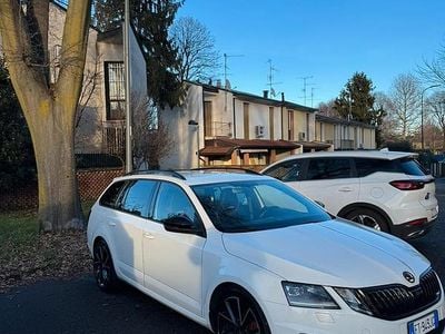 Usata Skoda Octavia RS 184 CV (135 kW) 2019 Bianco Station wagon