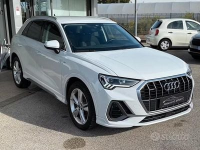Usata Audi Q3 S-Line 150 CV (110 kW) 2023 Bianco SUV