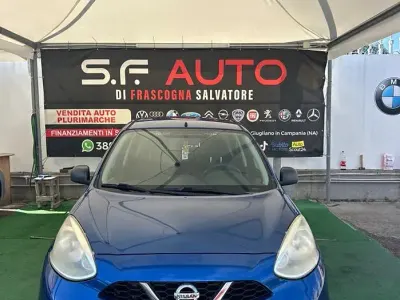 Usata Nissan Micra Acenta 80 CV (58 kW) 2014 Blu Utilitaria