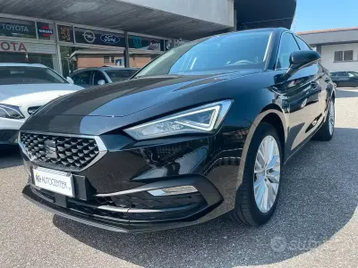 Usata Seat Leon XCELLENCE 150 CV (110 kW) 2020 Nero Berlina