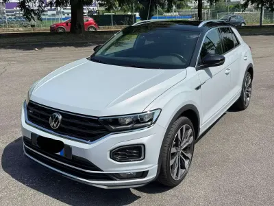 Usata VW T-Roc Sportline 150 CV (110 kW) 2021 Bianco SUV