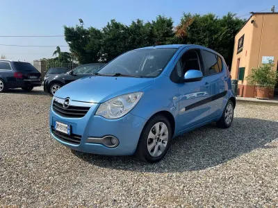 Occasion Opel Agila Enjoy 86 PK (63 kW) 2008 Blauw Hatchback