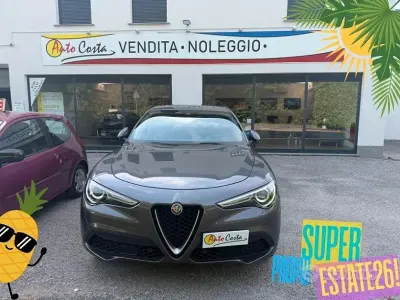 Usata Alfa Romeo Stelvio Ti 210 CV (154 kW) 2021 Grigio SUV