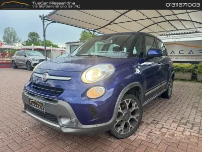 Usado Fiat 500L Trekking 95 CV (69 kW) 2016 Azul Monovolumen