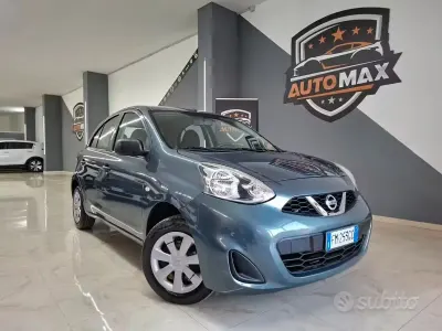 Usata Nissan Micra Visia 80 CV (58 kW) 2017 Grigio Utilitaria