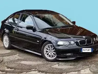 Usata BMW 318 2003 Nero Coupé