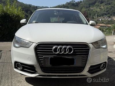 Usata Audi A1 Attraction 90 CV (66 kW) 2013 Bianco Utilitaria