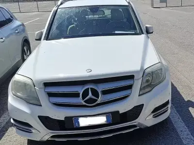 Usata Mercedes GLK200 143 CV (105 kW) 2013 Bianco SUV