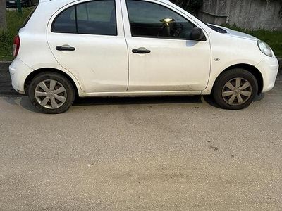 Gebraucht Nissan Micra Visia 80 PS (58 kW) 2013 Weiß Kleinwagen