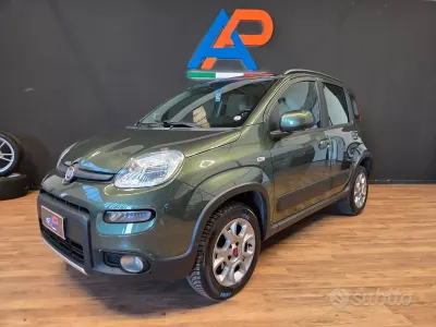 Usata Fiat Panda 4x4 75 CV (55 kW) 2014 Verde Utilitaria