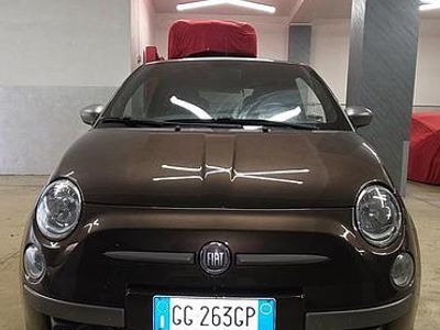 Usata Fiat 500 75 CV (55 kW) 2009 Marrone Berlina