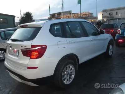 Usata BMW X3 xLine 150 CV (110 kW) 2016 Bianco SUV