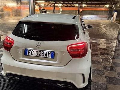 Usata Mercedes A180 109 CV (80 kW) 2015 Bianco Berlina