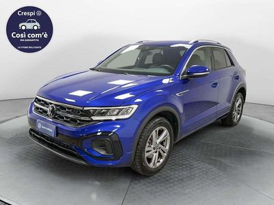 Usata VW T-Roc R-line 150 CV (110 kW) 2023 Blu/azzurro SUV