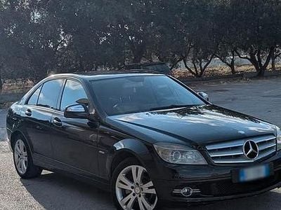 Usata Mercedes C200 136 CV (100 kW) 2009 Nero Berlina