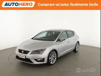 Usata Seat Leon 150 CV (110 kW) 2016 Grigio Berlina