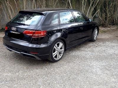 Usata Audi A3 S-Line 116 CV (85 kW) 2018 Nero Berlina