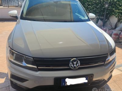 Usata VW Tiguan 116 CV (85 kW) 2018 Bianco SUV
