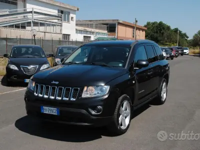 Usata Jeep Compass 136 CV (100 kW) 2011 Nero SUV