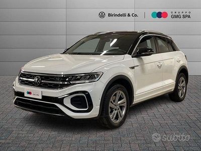 Bianco Usata 2023 VW T-Roc R-line SUV | 22.990 € (Buon prezzo)