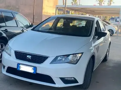 Usata Seat Leon ST Reference 90 CV (66 kW) 2015 Bianco Station wagon
