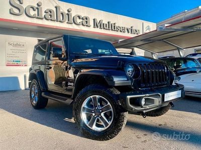 Usata Jeep Wrangler Unlimited Sahara 200 CV (147 kW) 2019 Nero SUV