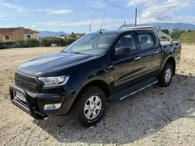 Usata Ford Ranger XLT 160 CV (117 kW) 2017 Nero Pick-up