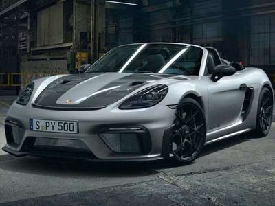 Nuova Porsche 718 Spyder 500 CV (367 kW) 2025 Argento gt Cabrio