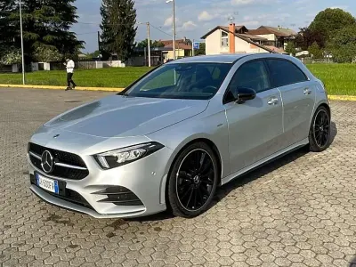 Usata Mercedes A200 Premium 150 CV (110 kW) 2021 Grigio Berlina