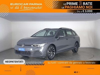 Usata VW Golf VIII Life 110 CV (80 kW) 2023 Dolphin grey metallizzato Station wagon