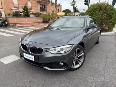 Begagnad BMW 428 Sport Line 245 HK (180 kW) 2015 Grå Sportkupé