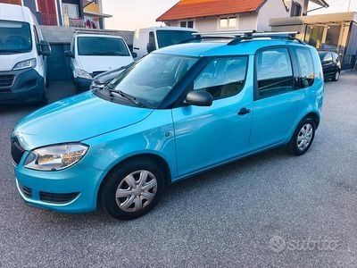 Usata Skoda Roomster Style 70 CV (51 kW) 2011 Blu Monovolume