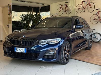Usata BMW 330 M Sport 265 CV (194 kW) 2019 Blu Station wagon