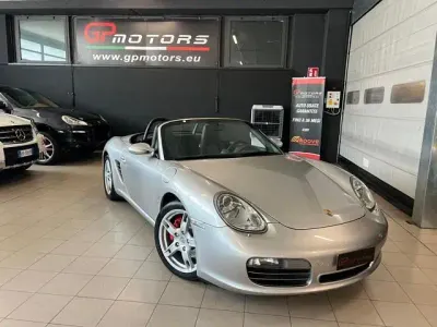 Usata Porsche Boxster 280 CV (205 kW) 2004 Argento Cabrio