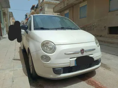 Usata Fiat 500 69 CV (50 kW) 2009 Bianco Cabrio
