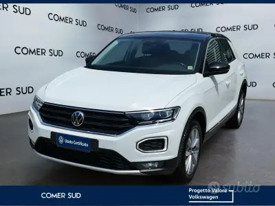 Usata VW T-Roc Style 110 CV (80 kW) 2021 Bianco SUV