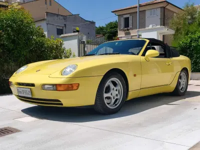 Usata Porsche 968 239 CV (175 kW) 1992 Giallo Cabrio