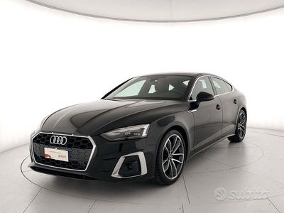 Usata Audi A5 Sportback S-Line 163 CV (119 kW) 2023 Nero Utilitaria