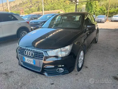 Usata Audi A1 Ambition 86 CV (63 kW) 2012 Nero Utilitaria