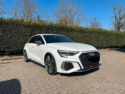 Usata Audi S3 Edition .1 310 CV (228 kW) 2022 Bianco Berlina