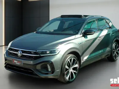 Usata VW T-Roc R-line 116 CV (85 kW) 2022 N5j grigio quantum SUV