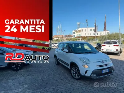 Begagnad Fiat 500L Trekking 95 HK (69 kW) 2016 Vit Minibuss