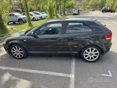 Brugt Audi A3 140 HK (102 kW) 2008 Sort Hatchback