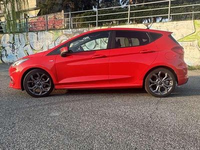 Usata Ford Fiesta ST-Line 125 CV (91 kW) 2020 Rosso Utilitaria