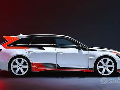 Nuova Audi RS6 2025 Bianco Station wagon