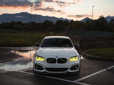 Usata BMW 120 M Sport 184 CV (135 kW) 2019 Bianco Utilitaria